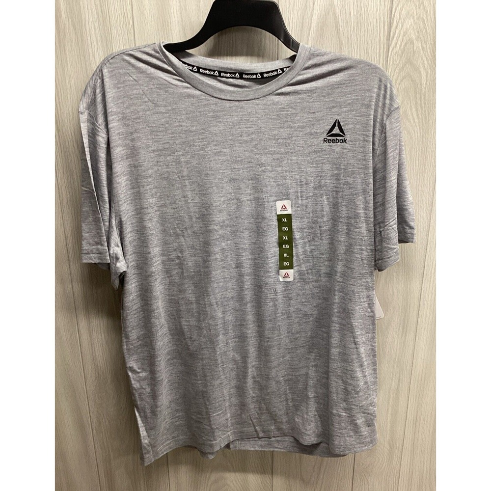 REEBOK Unisex (Size XL) Short Sleeve Crew Neck Shirt Stretch